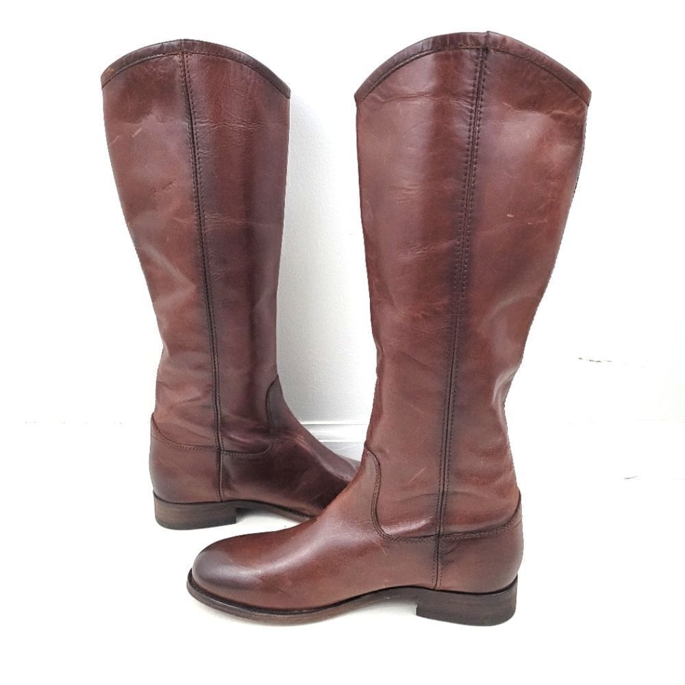 FRYE Melissa leather riding boots - Picture 10 of 16